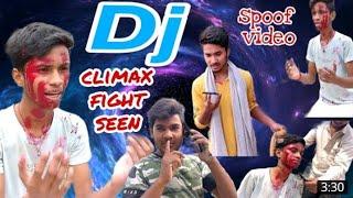 dj movie  climax seen spoof video YouTube channel Ankit creation