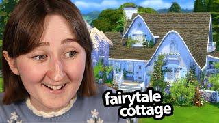 i built a *fairytale cottage* in the sims