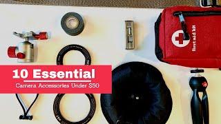 10 Essential Camera Accessories Under $50 YOU Need