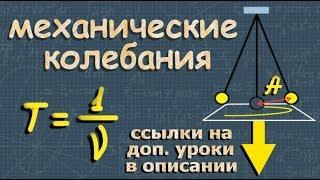 МЕХАНИЧЕСКИЕ КОЛЕБАНИЯ период колебаний частота колебаний