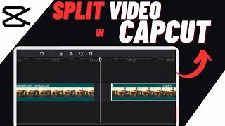 How To Cut/Split/Trim Video In Capcut PC - Quick & Easy