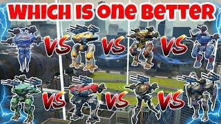 [WR]  Who is the best Titan Comparison |War Robots|