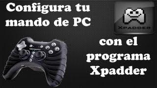 Configurar mando para PC con Xpadder