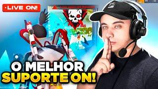 LIVE ON🟢AMASSANDO NO SOLO VS SQUADF1SHER AO VIVO FREEFIRE