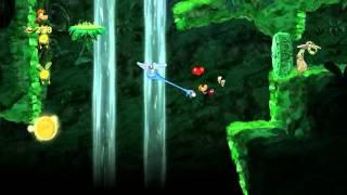 5 - Прохождение Rayman Origins - Шаткие пещеры - Тарабарские джунгли