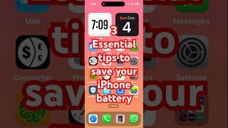 Master Your iPhone: 3 Essential Tips to save your iPhone battery