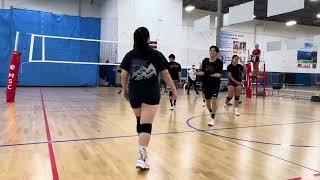 Vibe Tribe vs. Thrifty Soft Serves G1 [Vball Summer League 2023]