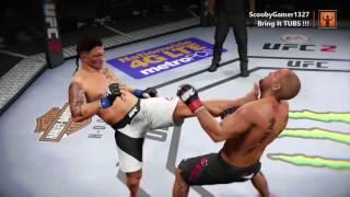 UFC 2 Online Rivals - ScoobyGamer1327 vs TwitchFreak