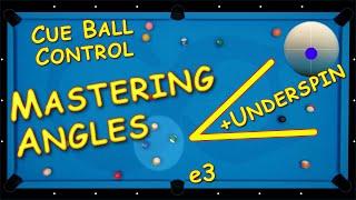  Advanced 8-Ball: Cue Ball Control & Underspin Technique!   #8ball