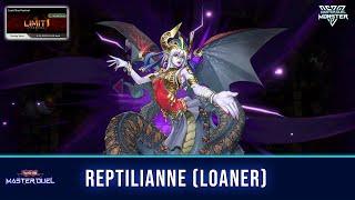 REPTILIANNE LOANER DECK LIMIT 1 FESTIVAL MASTER DUEL GAMEPLAY [YU-GI-OH! MASTER DUEL]