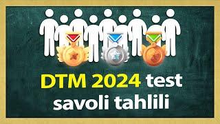 DTM- 2024 . Kombinatorika masalasi. Matematika.