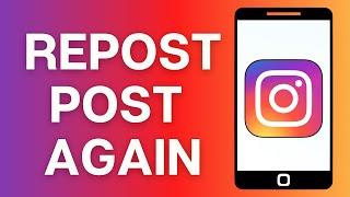 How to Repost an Instagram Post
