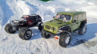 LEGEND vs. Axial SCX6... This is how the Traxxas Summit rips THAT BUCKET! ...RC OFFroad 4x4