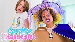 Eğlenceli video. Canavar Kardeşler. Selin Arseny'i korkutmaya çalışıyor
