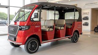 "2025 Audi 15-Seater Auto Rickshaw – A New Era of Luxury Transport!