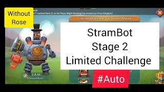 Steambot Stage 2 Auto | Without Rose Knight | F2P Hero's | LordsMobile | MG TRAP