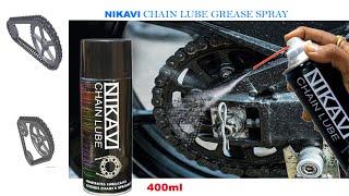 NIKAVI CHAIN LUBE GREASE SPRAY - 400 ML