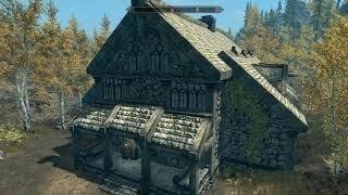 Моды Skyrim - Самый лучший мод для 2021 года (Riverview Cottage SE) Дом для игрока.