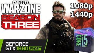 Call of Duty WARZONE Season 3 - GTX 1660 Super - 1080p/1440p Competitive & High Settings - Benchmark