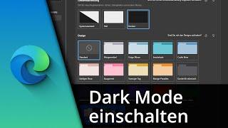 Edge Dark Mode aktivieren / deaktivieren  Tutorial