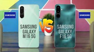 Samsung Galaxy M16 5G vs Samsung Galaxy F16 5G