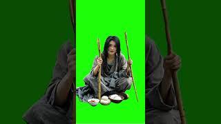 女乞丐#green#screen#特效 #綠幕 #cute #合成 #乞丐 #funny #素材