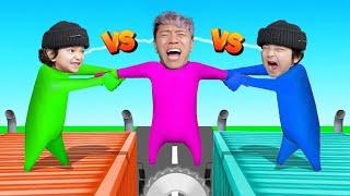 GANG BEASTS WITH MY LITTLE BROTHERS?!