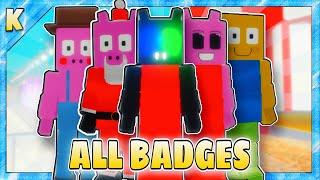 HOW TO GET ALL 12 BADGES + “DIGITAL GLITCH” BADGE + SKIN/MORPH in PIGGY RP [W.I.P] | Roblox