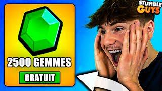 OBTENIR 2500 GEMMES GRATUITEMENT TOUS LES JOURS !!