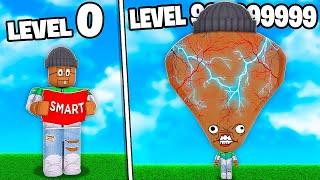 I GOT A 999,999,999 MAX LEVEL ROBLOX BRAIN