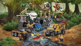 Обзор на LEGO CITY Джунгли 60161 База исследователей