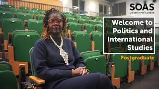 Welcome to Politics and International Studies - Postgraduate