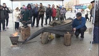 В Якутске в День государственности Якутии прошла выставка народных мастеров