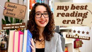 I Read Five 5-Star Books IN A ROW | Books & Brews #12