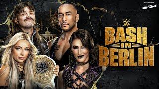 Rhea Ripley & Damian Priest vs. Liv Morgan & “Dirty” Dominik Mysterio: Bash in Berlin Hype Package