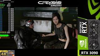 Crysis Remastered Can It Run Crysis settings 4K | RTX 3090 | Ryzen 9 3950X OC