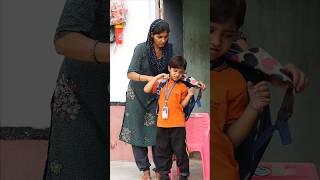 Mansi ko school nahi jana  #shorts #school #maa #funny