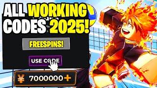 *NEW* ALL WORKING CODES FOR HAIKYUU LEGENDS IN 2025! ROBLOX HAIKYUU LEGENDS CODES