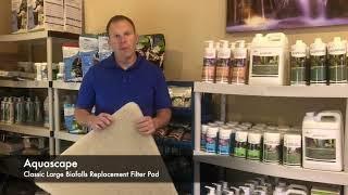 Aquascape large biofalls filter pad replacement