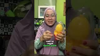 Putih telur dan kuning telur bercampur juna janu jadi seneng banget