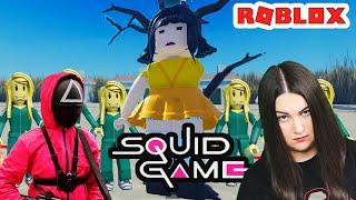 ЛЮДА играет в Roblox Игра в кальмара Squid game