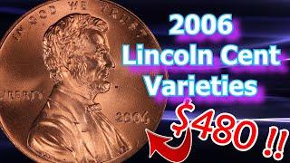 2006 Lincoln Penny Varieties Worth Money