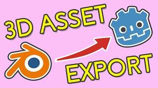 Export Assets From Blender To Godot (Tutorial)