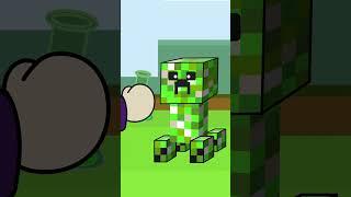 Зелье Трансформации (minecraft animation) #shorts