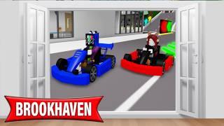 Go Cart Racing My Girlfriend In Brookhaven RP