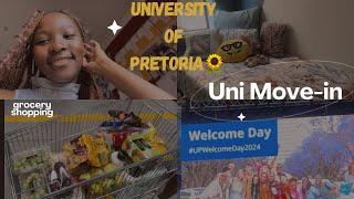 || UP WELCOME DAY || Shopping for res & MOVE-IN VLOG || University of Pretoria