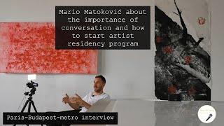 There is no conversation in the society - interview with Mario Matoković