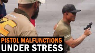 Pistol Malfunctions Under Stress with Tactical Performance Center and Prime Combat Training