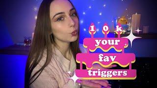 ASMR Doing Your Fav Triggers  THANKYOU FOR 10K