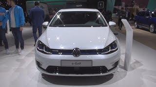 Volkswagen e-Golf (2019) Exterior and Interior